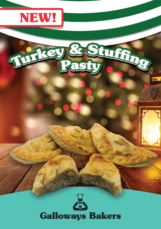 NEW! Turkey & Stuffing Pasty