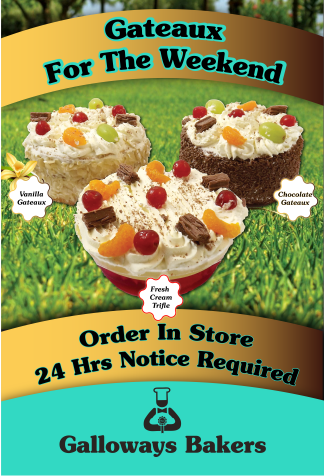 Christmas Gateaux & Trifles Available to Pre-Order Now